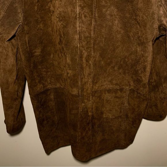 NEVADA Men’s Brown 100% Suede Leather Jacket (Size M- 38-40) - Picture 11 of 16